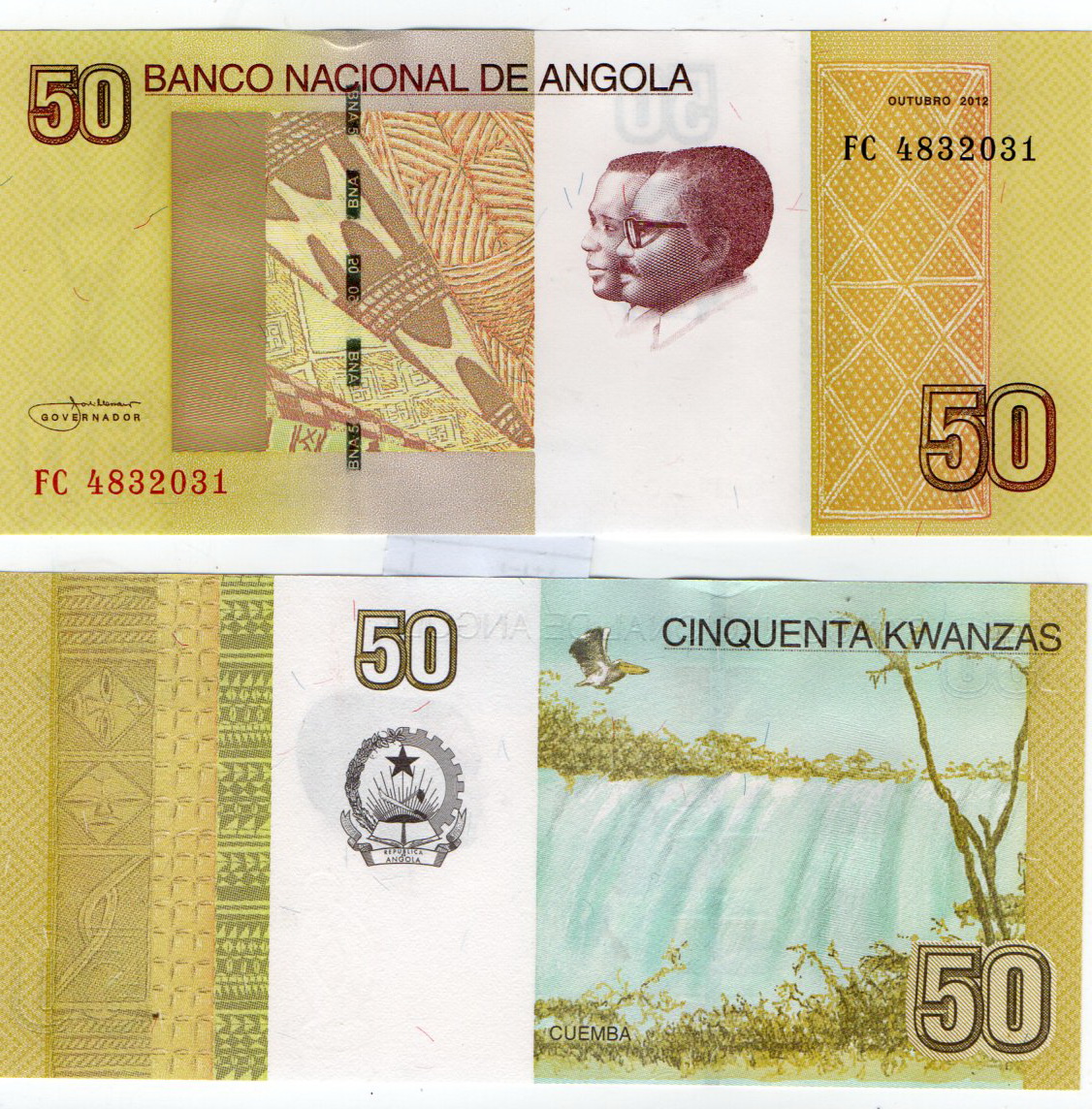 Angola #152  50 Kwanzas